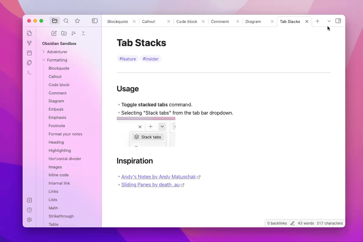 tab-stacks